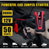 Wholesale-Scatach COCY011 Car Battery Jump Starter 3000A 3-IN-1, 12V Jump Starter, Power Bank, Flashlight-Jump Starter-Electro Vision Inc