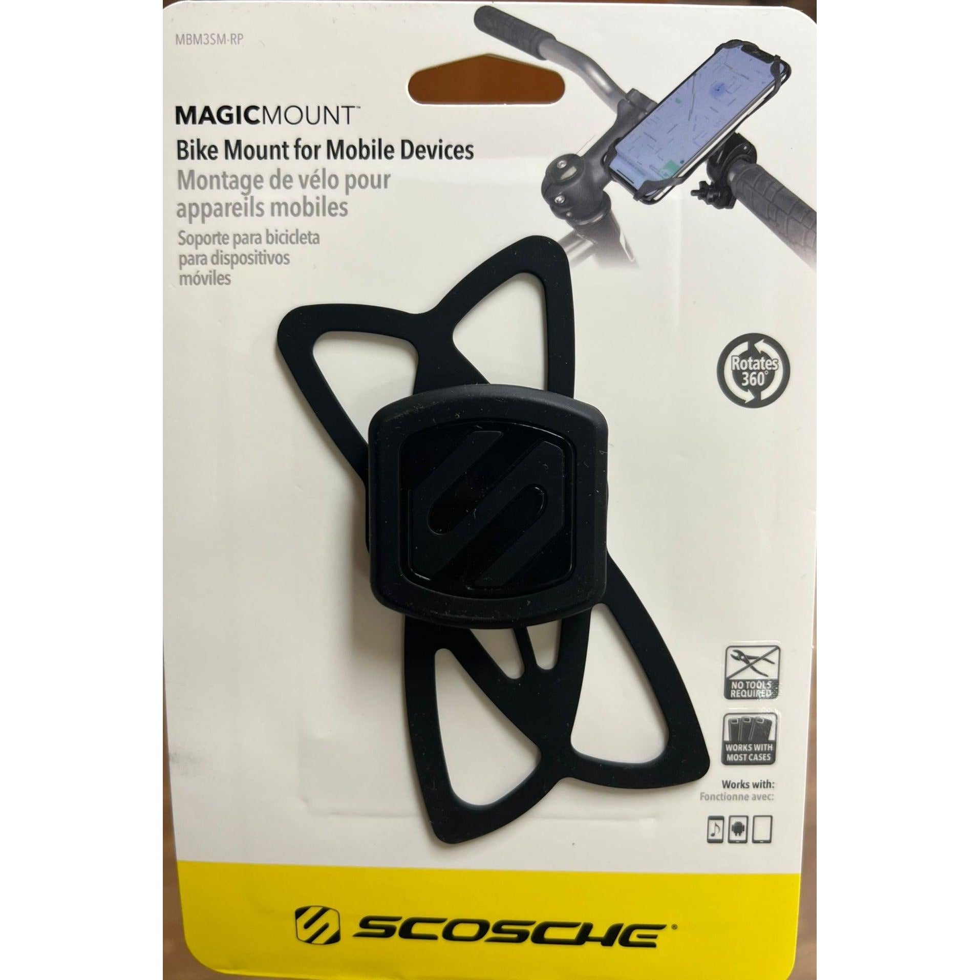 Wholesale-Scosche MBM3SMRP Handle Bar Mount-Bike Mount-Electro Vision Inc