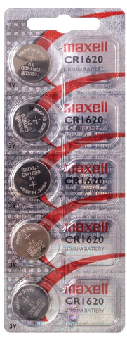 Maxell Battery CR1620 Pack of 5