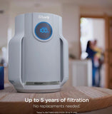 Shark HP071BRN NeverChange Compact Pro Air Purifier Winter Fog