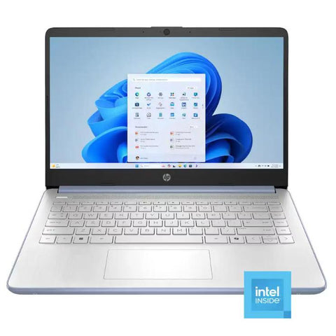 HP 14dq6102dx Laptop, Intel N150, 4GB, 128GB UFS, 14" - Sky Blue
