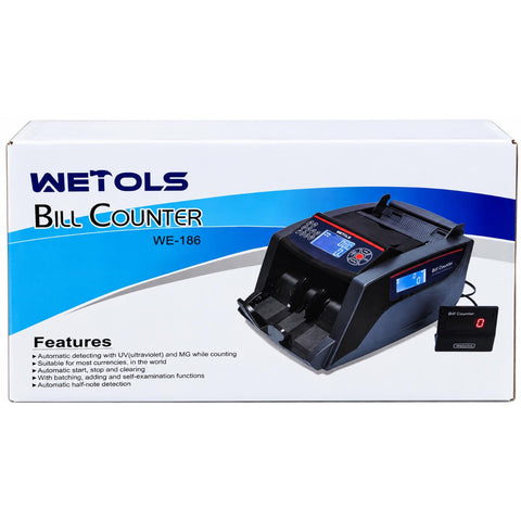 Wetcols 186 Money Counting Machine