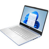 HP 14dq6102dx Laptop, Intel N150, 4GB, 128GB UFS, 14" - Sky Blue