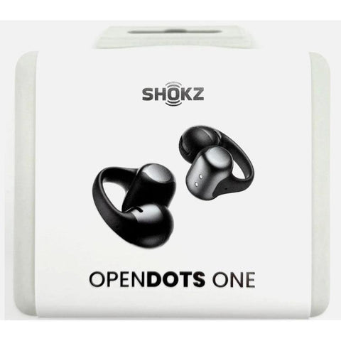 Wholesale-Shokz E310-ST-BK-US OpenDots ONE Open-Ear True Wireless Earbuds - Black-Headphone-Electro Vision Inc