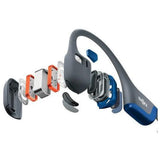 Wholesale-Shokz S820-ST-BY-US-326 OpenRun Pro 2 Bone Conduction Open-Ear Sports Headphones - Steel Blue-Headphone-Electro Vision Inc