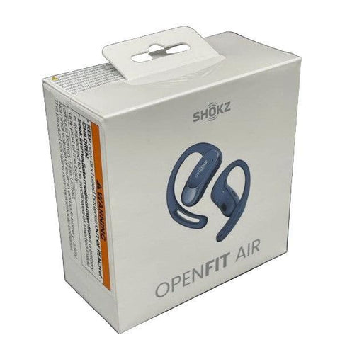 Wholesale-Shokz T511-ST-SB-US-326 OpenFit Air Wireless Earbuds - Stone Blue-Headphone-Electro Vision Inc