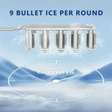 Wholesale-Simzlife IceMakers26 Countertop Ice Maker Machine, 9 Bullet-Shaped Ice in 6 Min, Auto-Cleaning 26 lbs/24H-Electro Vision Inc