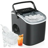Wholesale-Simzlife IceMakers26 Countertop Ice Maker Machine, 9 Bullet-Shaped Ice in 6 Min, Auto-Cleaning 26 lbs/24H-Electro Vision Inc
