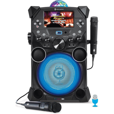 Wholesale-Singing Machine SDL9039 Karaoke System with LCD Monitor and Mic-Electro Vision Inc