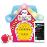 Wholesale-Singing Machine SMK470 Kids Candy House Portable Bluetooth Sing Along Speaker with LED Mic-Electro Vision Inc