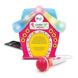 Wholesale-Singing Machine SMK470 Kids Candy House Portable Bluetooth Sing Along Speaker with LED Mic-Electro Vision Inc