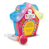 Wholesale-Singing Machine SMK470 Kids Candy House Portable Bluetooth Sing Along Speaker with LED Mic-Electro Vision Inc