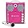 Wholesale-Singing Machine SML418P Portable Karaoke With CD+G and Lights - Pink-Electro Vision Inc