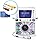 Wholesale-Singing Machine STVG785 Bluetooth Karaoke Machine with LCD Lyrics Monitor and Disco Lights, White-Electro Vision Inc