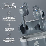 Wholesale-Skullcandy S2IVW-N744-G Indy Evo True Wireless In-Ear Headphones Chill Grey-Electro Vision Inc