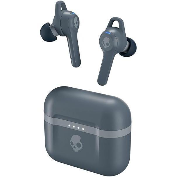 Wholesale-Skullcandy S2IVW-N744-G Indy Evo True Wireless In-Ear Headphones Chill Grey-Electro Vision Inc