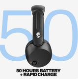 Wholesale-Skullcandy S5IEW-T740 Icon 180 On-Ear Wireless Bluetooth Headphones - Black-Headphone-Electro Vision Inc