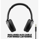 Wholesale-Skullcandy S5IEW-T740 Icon 180 On-Ear Wireless Bluetooth Headphones - Black-Headphone-Electro Vision Inc