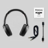 Wholesale-Skullcandy S5IEW-T740 Icon 180 On-Ear Wireless Bluetooth Headphones - Black-Headphone-Electro Vision Inc