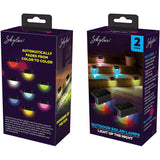 Wholesale-Skylar 8061 RGB Solar Outdoor Stairs Lighting-Solar light-Electro Vision Inc
