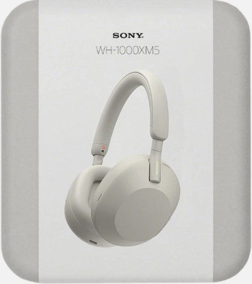 Wholesale-Sony WH-1000XM5 Wireless Noise Canceling Headphones with Auto Noise Canceling Optimizer, Crystal Clear Hands-Free Calling, and Alexa Voice Control - Silver-Headphone-Electro Vision Inc