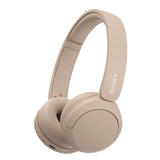 Wholesale-Sony WH-CH520 Wireless Headphones Bluetooth On-Ear Headset with Microphone - Cappuccino-Headphones-Electro Vision Inc