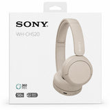 Wholesale-Sony WH-CH520 Wireless Headset with Mic - Cappuccino-Headphones-Electro Vision Inc