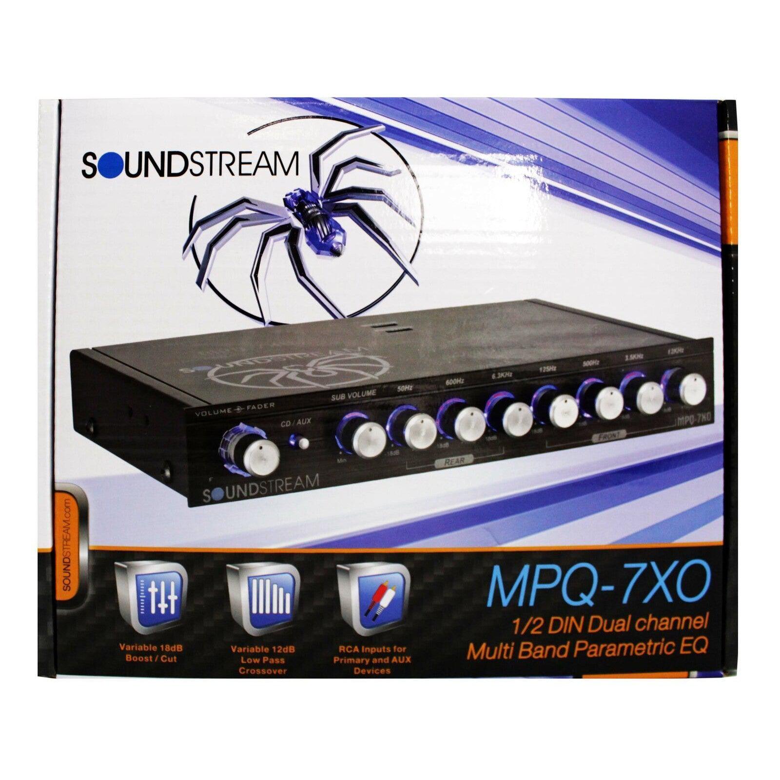 Wholesale-Soundstream MPQ-7XO Half Din Dual Channel EQ-Car Audio-Electro Vision Inc