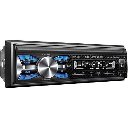 Wholesale-Soundstream VM21B Single DIN Bluetooth Digital Media Receiver-Electro Vision Inc