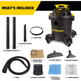 Wholesale-Stanley - SL18116P 6 Gallon wet/dry vacuum - black-Vaccuum-Sta-SL18116P-Electro Vision Inc