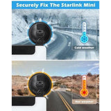 Wholesale-Starlink Mini Suction Cup Mount for Car Sunroofs/Windows Secure Satellite Mounting Kit-Mounting Kit-Electro Vision Inc