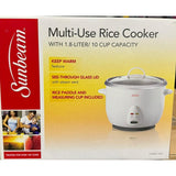 Wholesale-Sunbeam CKSBRC1600-013 - 10 Cup Rice Cooker-Electro Vision Inc