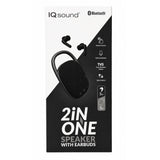 Wholesale-SuperSonic IQ246TWSBLK True Wireless Speaker and Earbuds 2-in-1 Kit-earbuds-Electro Vision Inc