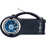 Wholesale-SuperSonic SC1073ERF Solar Powered FM Radio with Bluetooth Speaker-Radio-Electro Vision Inc