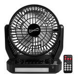 Wholesale-SuperSonic SC1076ERF Solar Powered Bluetooth Speaker-Fans-Electro Vision Inc