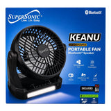 Wholesale-SuperSonic SC1076ERF Solar Powered Bluetooth Speaker-Fans-Electro Vision Inc