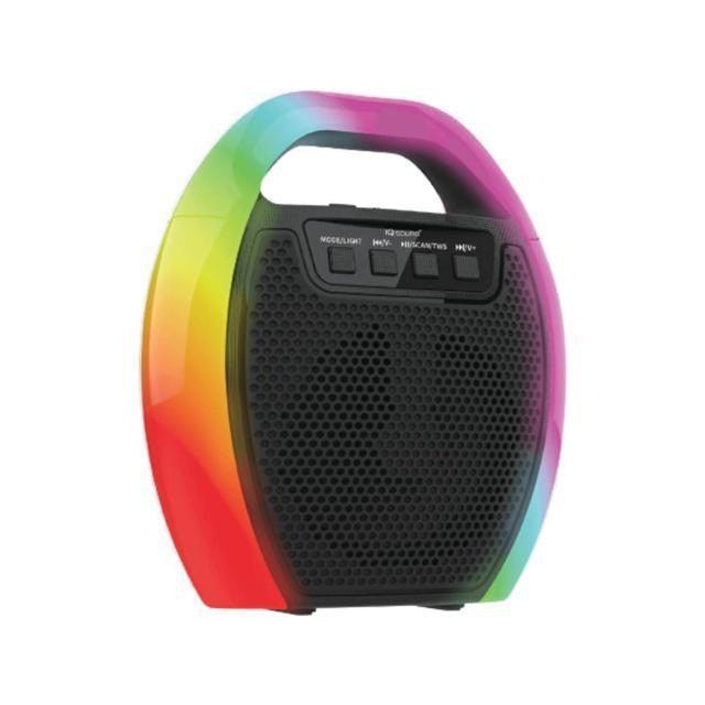 Wholesale-Supersonic IQ2465RGB - 6.5" Portable Bluetooth Speaker with RGB Handle-Speaker-Electro Vision Inc
