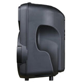 Wholesale-Supersonic IQ5708DJBT 8" PRO DJ BT SPEAKER BLACK-Electro Vision Inc