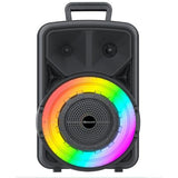 Wholesale-Supersonic IQ5708DJBT 8" PRO DJ BT SPEAKER BLACK-Electro Vision Inc