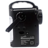 Wholesale-Supersonic SC1095 Radio 5-Way Emergency Solar/ Hand Crank w/ Flashlight-Radio-Electro Vision Inc