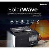 Wholesale-Supersonic SC1180BT 6-Band Bluetooth Radio w/ Solar-Bluetooth Radio-Electro Vision Inc