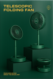 Wholesale-T642002 Telescopic Folding Fan-Electro Vision Inc