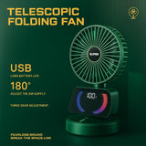 Wholesale-T642002 Telescopic Folding Fan-Fan-Electro Vision Inc