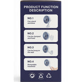 Wholesale-T642003 Multi-Function Desktop Fan-Electro Vision Inc