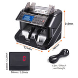 Wholesale-TACKLIFE MMC02 Money Counter Machine Counterfeit Detection-Money Counter Machine-Electro Vision Inc
