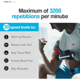 Wholesale-TBSIX PRO Massage Gun Cordless Electric - Silver-Massager-Electro Vision Inc
