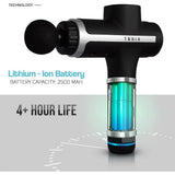 Wholesale-TBSIX PRO Massage Gun Cordless Electric - Silver-Massager-Electro Vision Inc