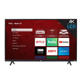 Wholesale-TCL 43" CLASS 4-SERIES 4K UHD HDR LED SMART ROKU TV-Smart TV-Electro Vision Inc