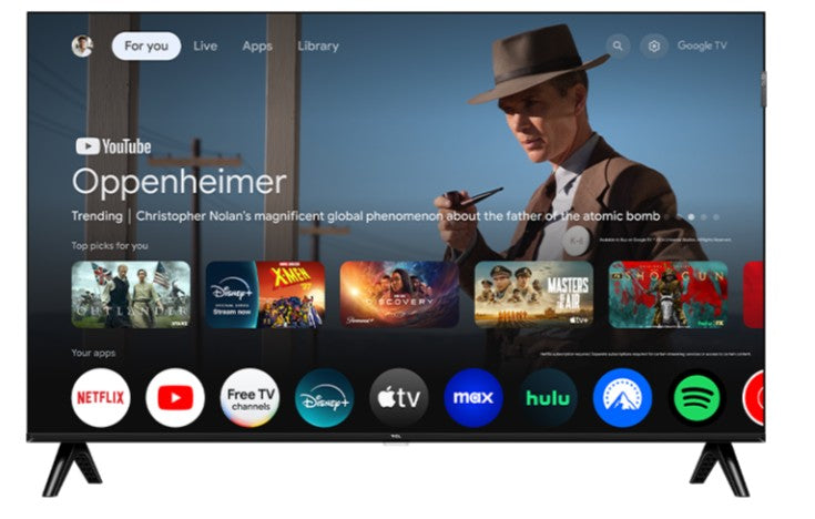 Wholesale-TCL 43Q3K Smart TV with Google TV - 43"-Smart TV-Electro Vision Inc