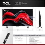 Wholesale-TCL 43Q651G Q Class 4K UHD HDR QLED Smart TV 43"-television-Electro Vision Inc